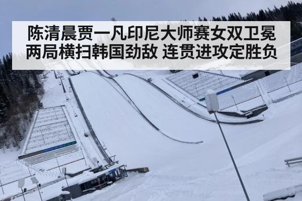 陈清晨贾一凡印尼大师赛女双卫冕 两局横扫韩国劲敌 连贯进攻定胜负